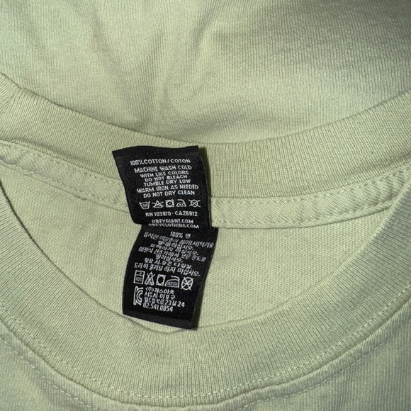 Obey Clothing 100% Cotton Streetwear Long Sleeve tee - Picture 3 of 4